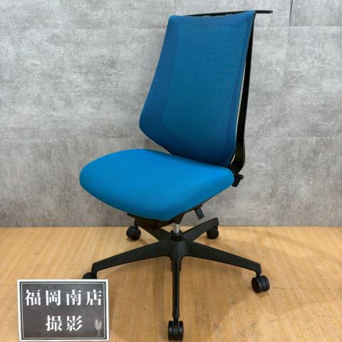 【中古】デュオラ メッシュ CRS-G3000E6 コクヨ（KOKUYO） 肘無ハイバックチェア