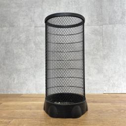 【西】～濡れた傘もスマート収納！リング付きメッシュ傘立て～【傘立て】【約本用】【ブラック】　 【チェア】【椅子】【イス】【事務椅子】【デスク】【机】【書庫】【書棚】【棚】【ラック】【収納】【格安】【安い】【メーカー】【レイアウト変更】【模様替え】