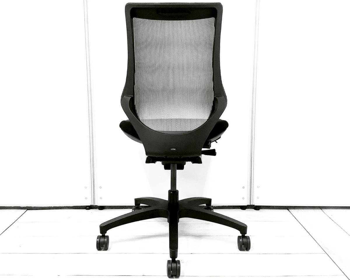 中古】エフメッシュ KG-170JA1 T1T5 イトーキ/ITOKI 肘無ハイバック