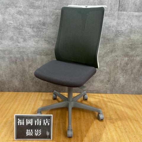 【中古】フルーエントチェア  オカムラ（okamura） 肘無ハイバックチェア