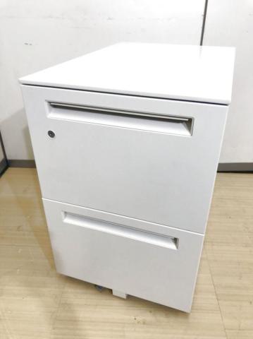 【中古】Sワゴン シリーズ  イナバ（INABA) ワゴン2段