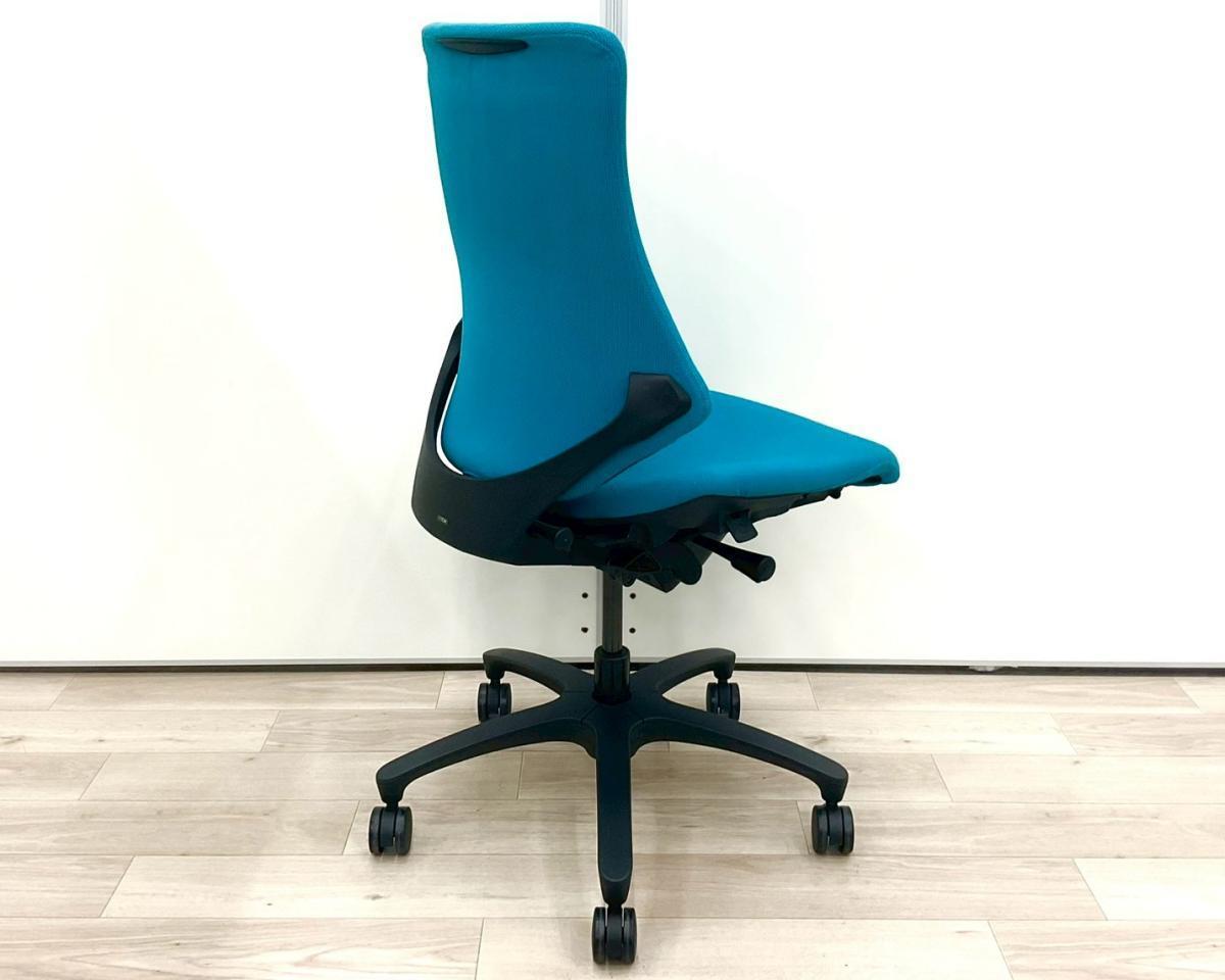 中古】エフクロス KG-130GS-T1A3 イトーキ/ITOKI 肘無ハイバックチェア