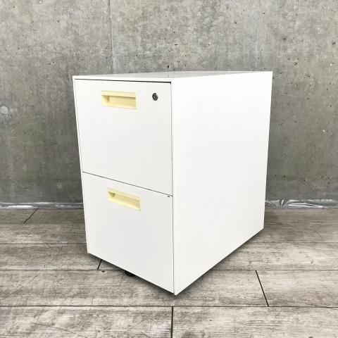 【中古】クエスト AS-F046SC-2 プラス（PLUS） ワゴン2段