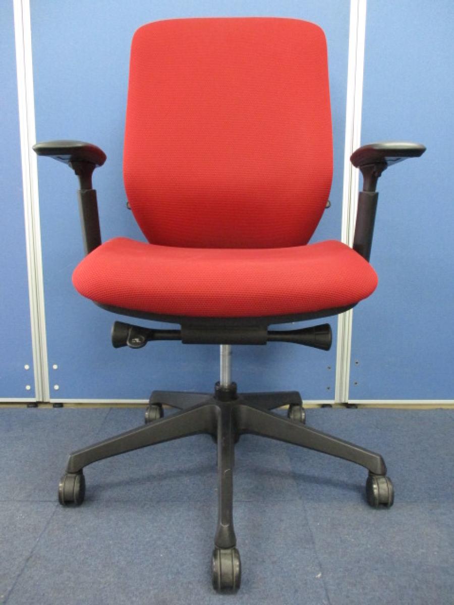 中古】シルフィー C687XR-FSF9 オカムラ/okamura 肘付ハイバックチェア