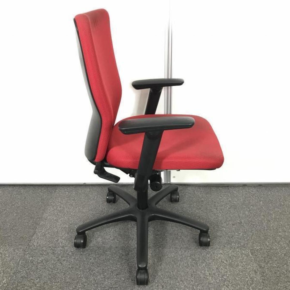 中古】カロッツァチェア オカムラ/okamura 肘付ハイバックチェア