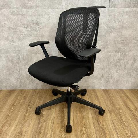 【中古】シルフィー  オカムラ（okamura） 肘付ローバックチェア