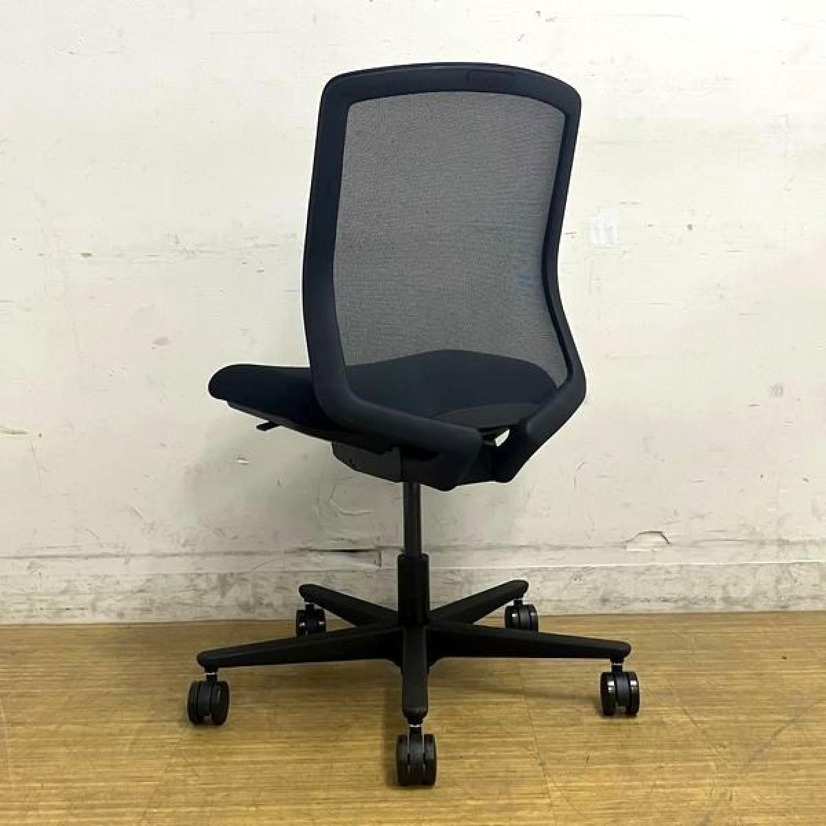 中古】カリッサ2 ウチダ/UCHIDA 肘無ミドルバックチェア 561450 - 中古