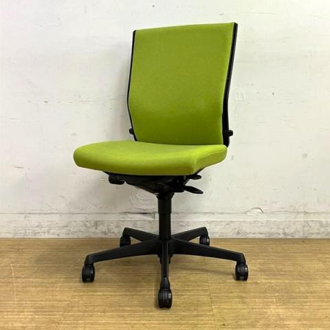 【中古】エスクード C445ZR FFW6 オカムラ（okamura） 肘無ハイバックチェア