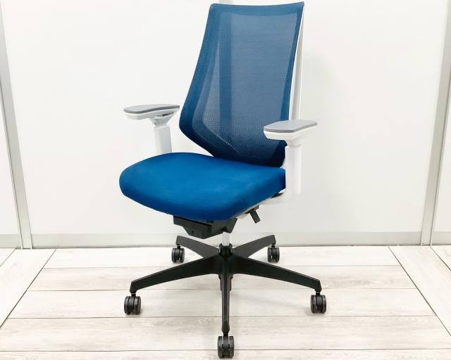 【中古】デュオラ メッシュ CRSG3000E6N コクヨ（KOKUYO） 肘付ハイバックチェア