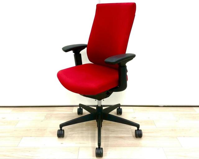 【中古】ウィザード3 樹脂 CRS-G3622F6 コクヨ（KOKUYO） 肘付ハイバックチェア