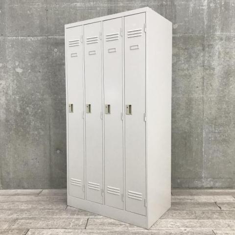 【中古】J型 HJJ-0941ss-WE イトーキ（ITOKI） 4人用更衣ロッカー