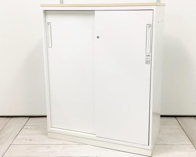 【中古】エディア BWUH-HD259SAWNN コクヨ（KOKUYO） ローキャビネット／引き違い