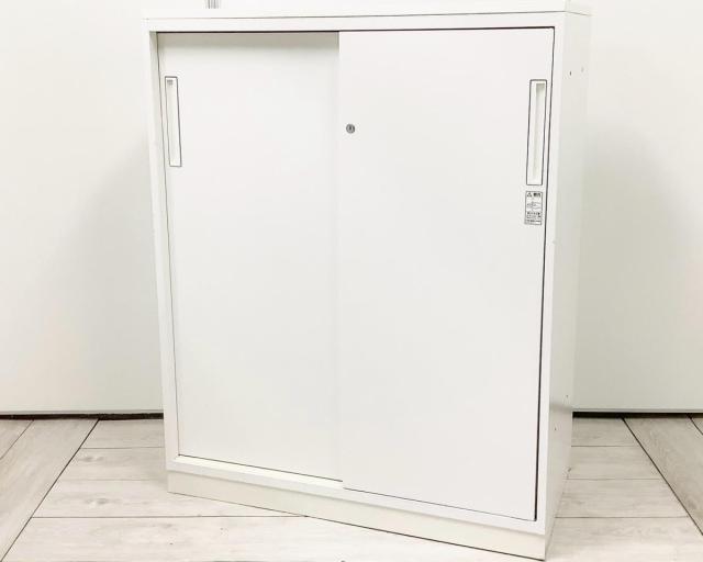 【中古】エディア BWUH-HD259SAWNN コクヨ（KOKUYO） ローキャビネット／引き違い