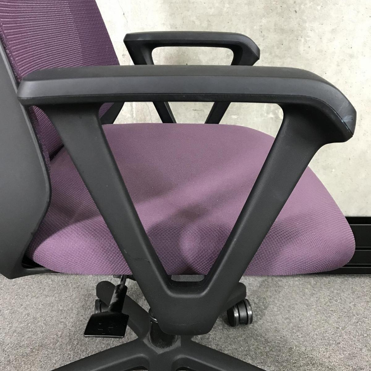 中古】ノナ KZ-330PV-T1X7 イトーキ/ITOKI 肘付ハイバックチェア