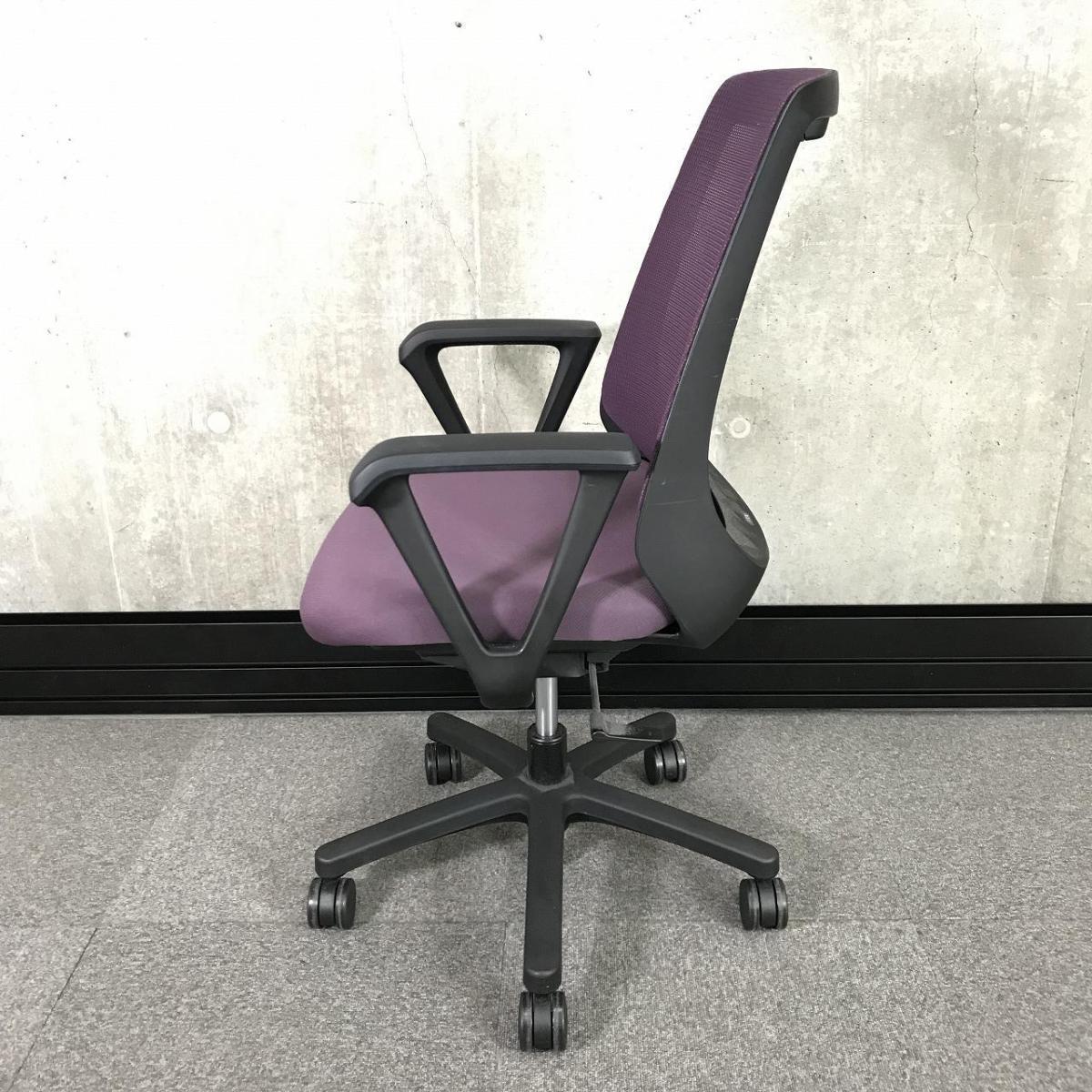 中古】ノナ KZ-330PV-T1X7 イトーキ/ITOKI 肘付ハイバックチェア