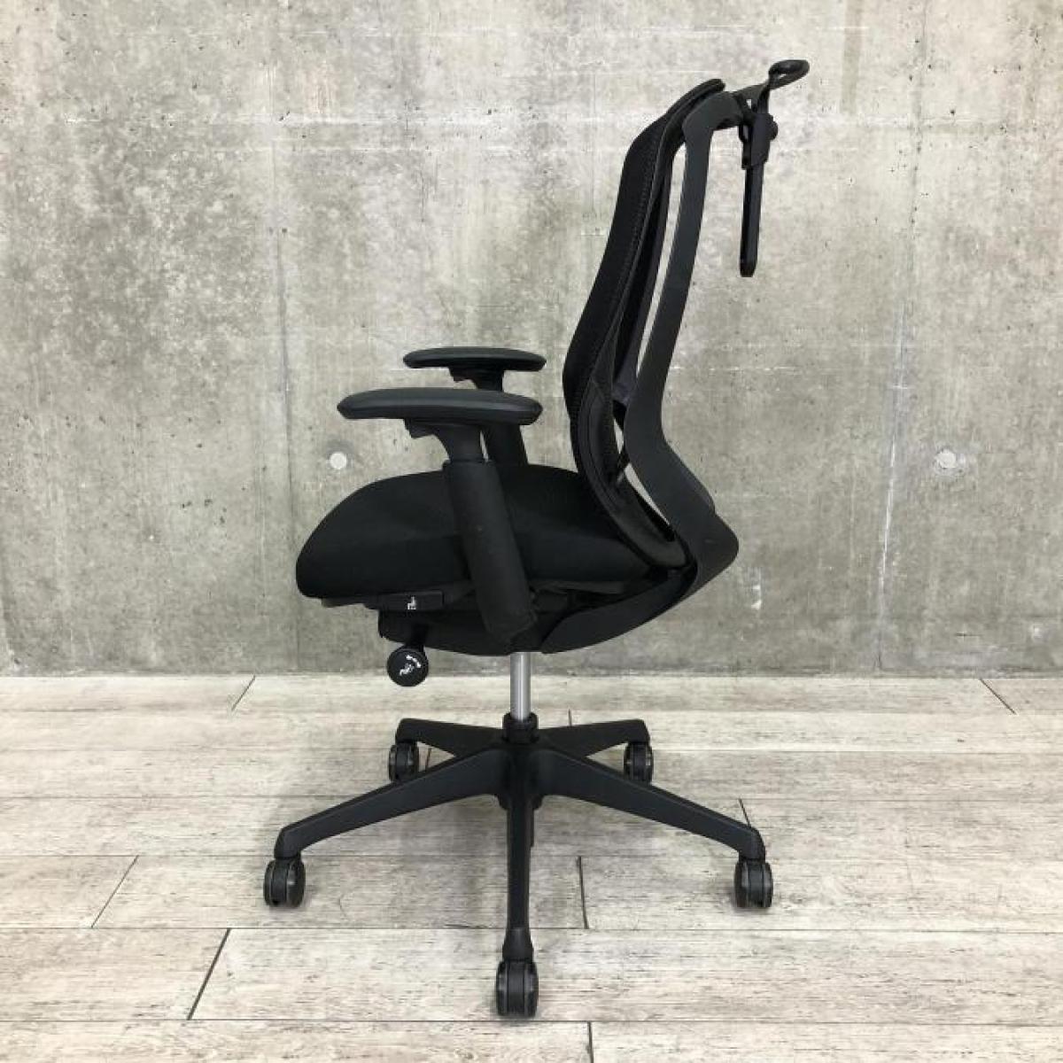 中古】シルフィーメッシュ C686XR FMP1 オカムラ/okamura 肘付