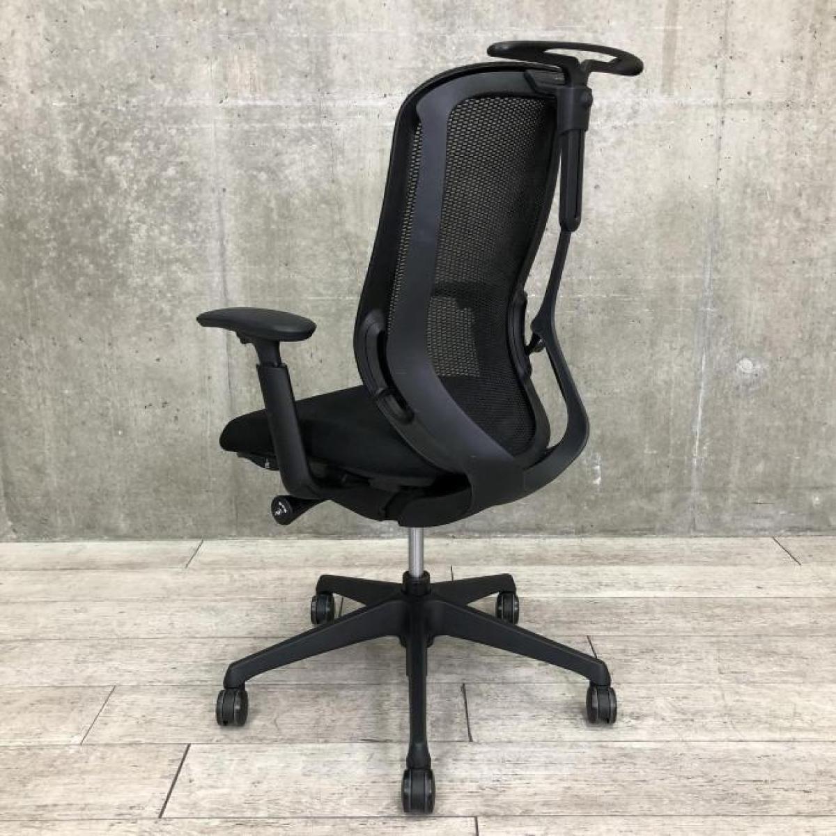 中古】シルフィーメッシュ C686XR FMP1 オカムラ/okamura 肘付