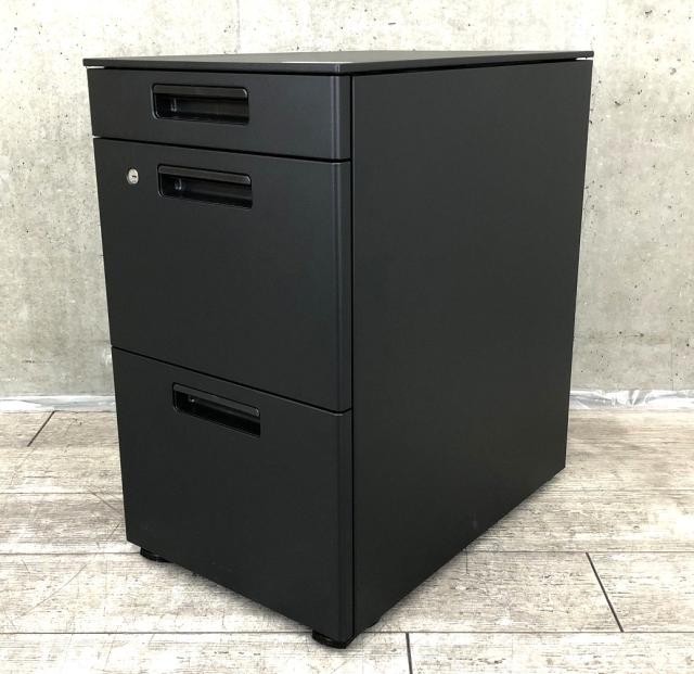 【中古】GTワゴン SDM-GT46N3E6A コクヨ（KOKUYO） ワゴン3段