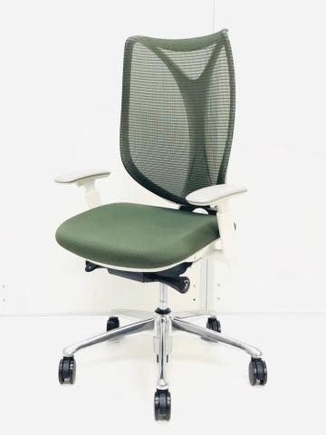 【中古】サブリナ C854BW FSZ5 オカムラ（okamura） 肘付ハイバックチェア