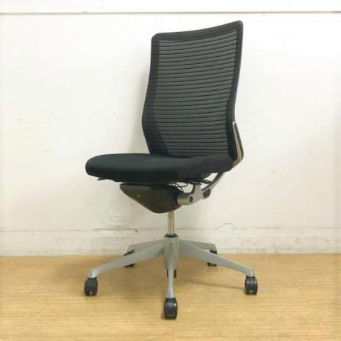 【中古】コーラルチェア  オカムラ（okamura） 肘無ハイバックチェア