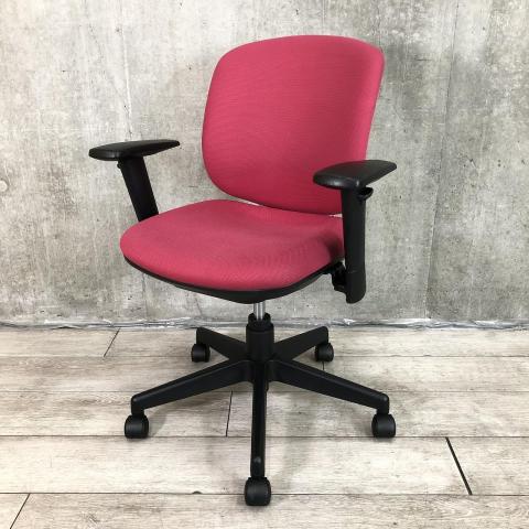 【中古】Presea KC-K56SL プラス（PLUS） 肘付ローバックチェア