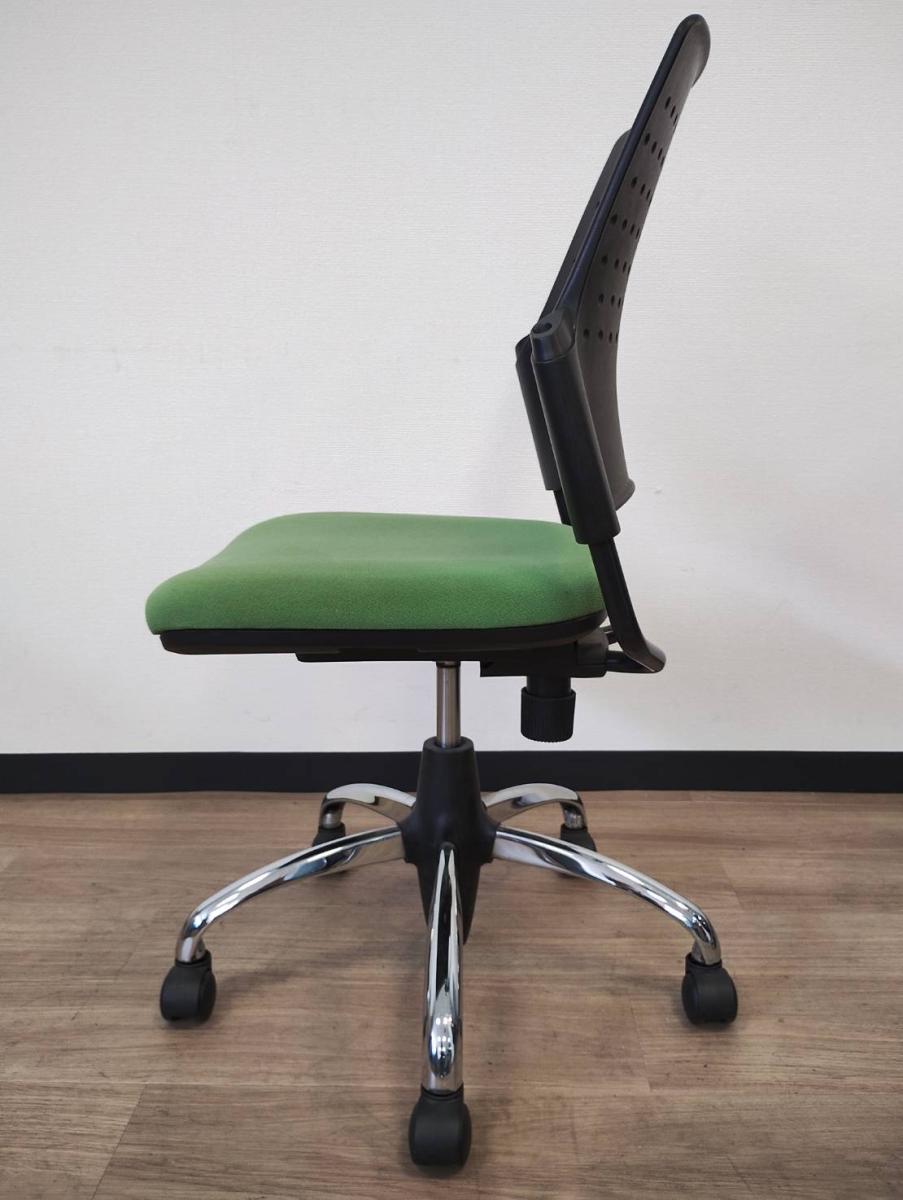 中古】Cheddar KC-W97SEL YG プラス/PLUS 肘無ローバックチェア 561759