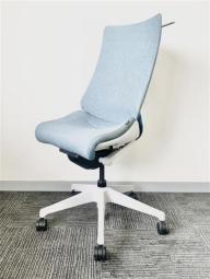 【在庫入替セール】イトーキが推すおしゃれなチェア　■アクトチェア/ライトブルー/肘無し【A00984010】【IB】