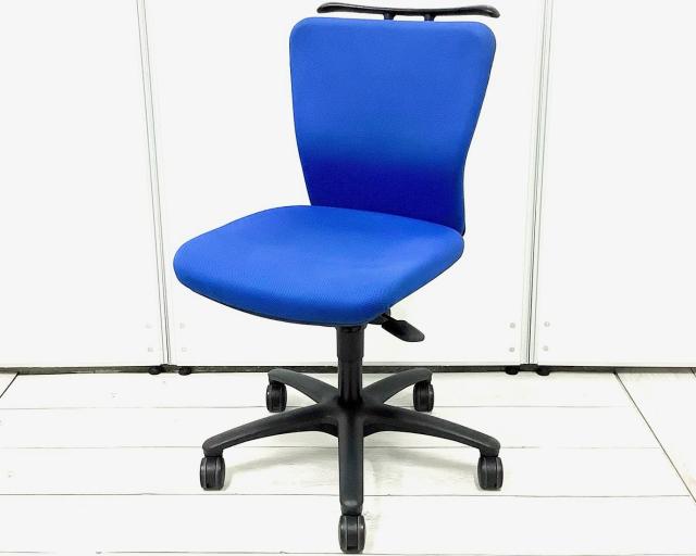 【中古】カロッツァチェア CK34ZR-FS16 オカムラ（okamura） 肘無ローバックチェア