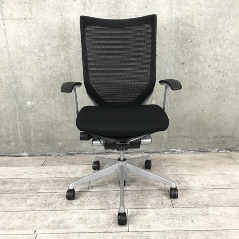 【中古】バロンチェア CP45DR FDF1 オカムラ（okamura） 肘付ハイバックチェア