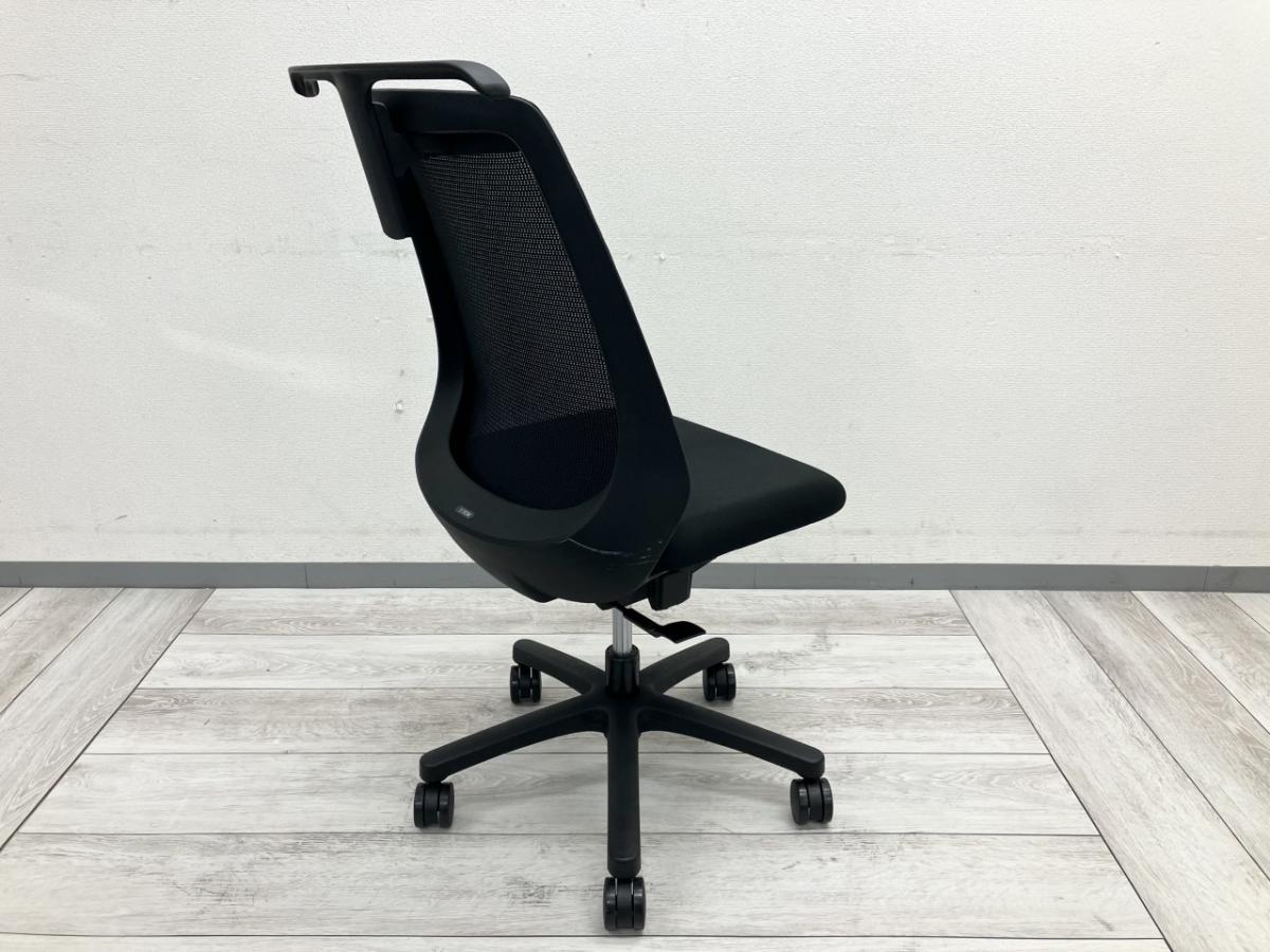中古】ノナ KZ-330PVH-T1T1 イトーキ/ITOKI 肘無ハイバックチェア