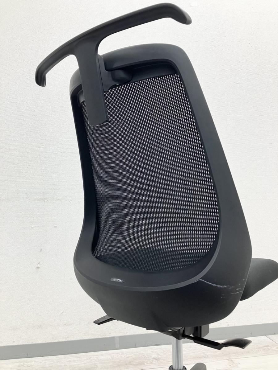 中古】ノナ KZ-330PVH-T1T1 イトーキ/ITOKI 肘無ハイバックチェア