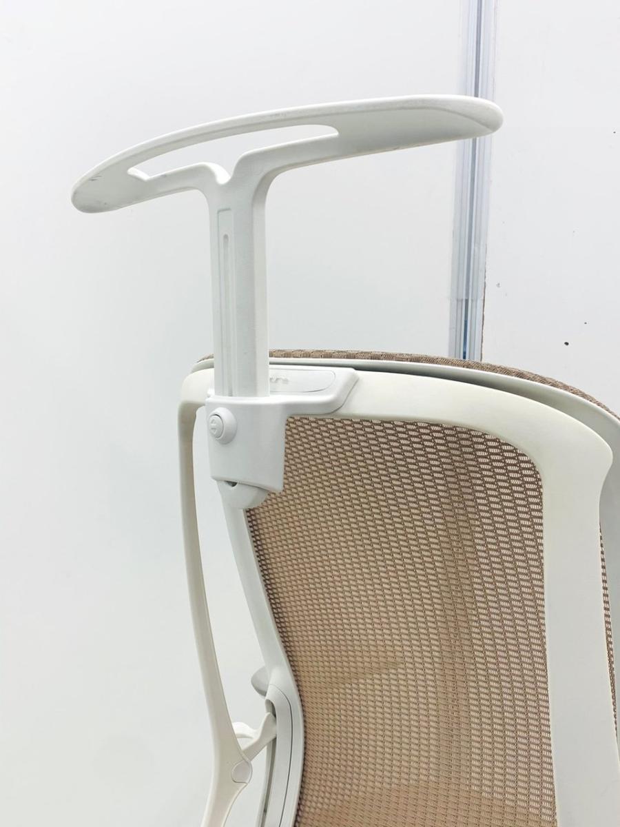 中古】シルフィーメッシュ オカムラ/okamura 肘付ハイバックチェア