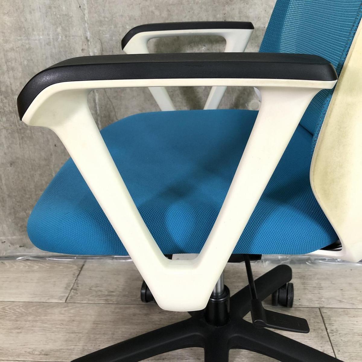 中古】ノナ KZ-330JB-W9A3 イトーキ/ITOKI 肘付ハイバックチェア