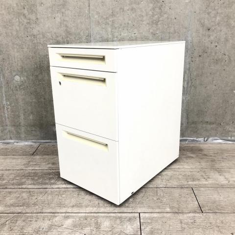 【中古】アドバンス DNC1CC Z975 オカムラ（okamura） ワゴン3段