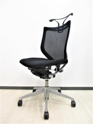 【中古】バロンチェア  オカムラ（okamura） 肘無ローバックチェア