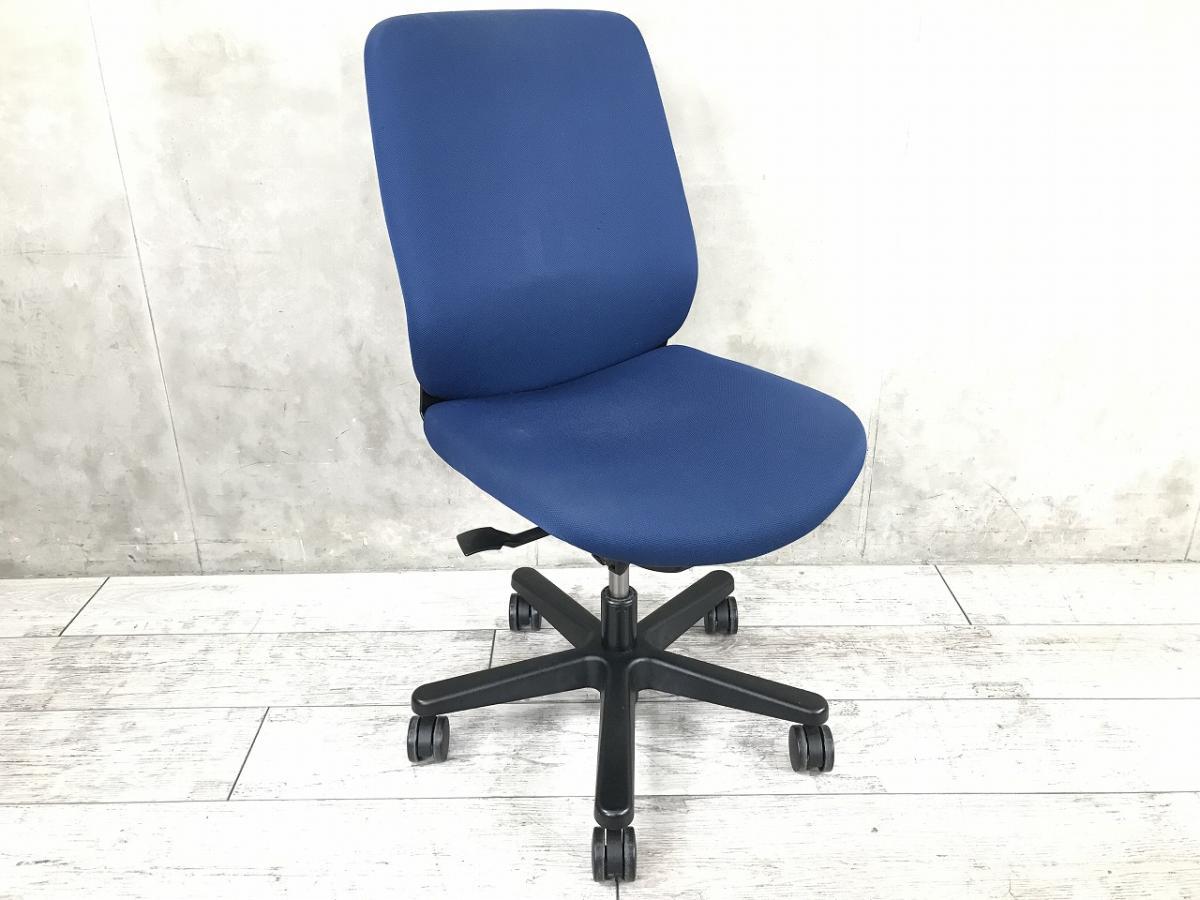 中古】トルテチェア KZ-130GB-T1N4 イトーキ/ITOKI 肘無ハイバック