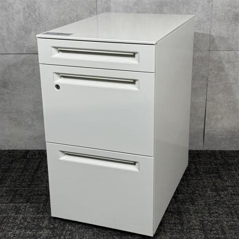 【中古】アドバンス DNC1CC Z975 オカムラ（okamura） ワゴン3段