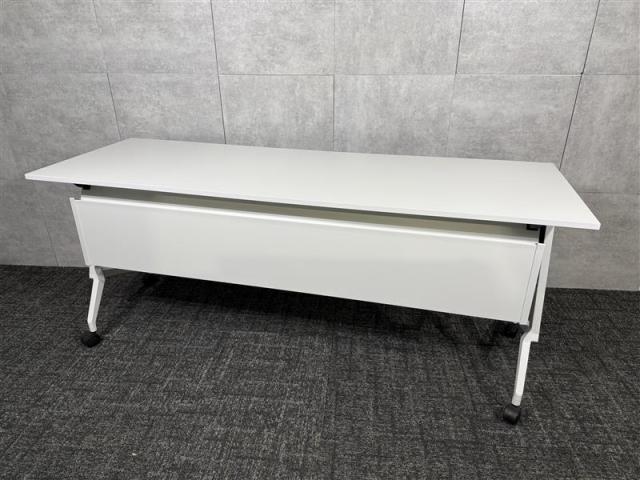 【中古】スレント THNP186MX1WL イトーキ（ITOKI） スタックテーブル(長机/折りたたみ/会議用)