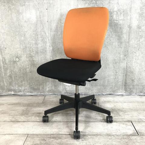 【中古】フルゴ KF-430GB-T1T1D3 イトーキ（ITOKI） 肘無ハイバックチェア