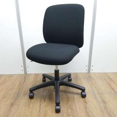 【中古】ボニートチェア  イトーキ（ITOKI） 肘無ローバックチェア