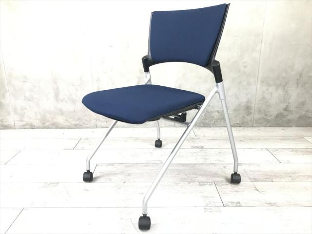 【中古】マノスチェア  イトーキ（ITOKI） ネスティングチェア