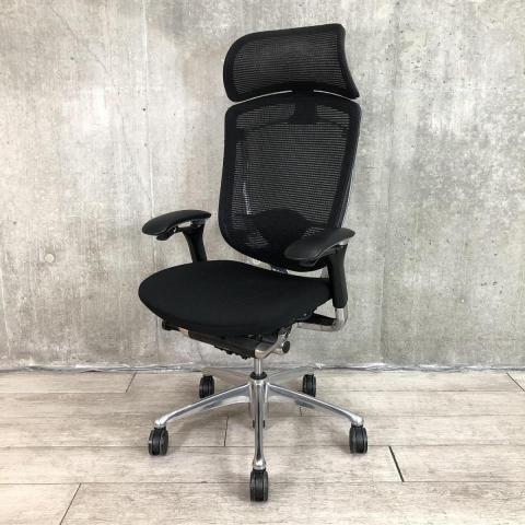 【限定1脚】【大手町・神田サテライトCP】 アジャストアーム ヘッドレスト付 大型固定ヘッドレスト オススメ(おすすめ) 大人気 ・Okamura/オカムラ ・Contessa seconda/コンテッサセコンダ