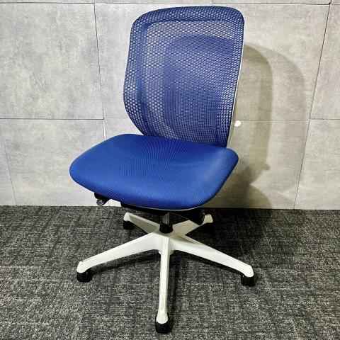 【中古】シルフィーメッシュ C631XW FMP3 オカムラ（okamura） 肘無ローバックチェア