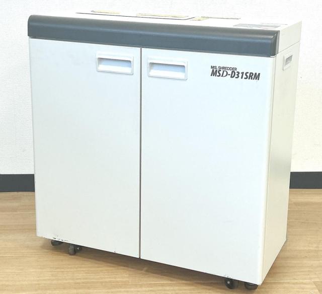 【1台入荷】裁断枚数最大約26枚⇒デスクサイド配置OKコンパクトかなり便利!◆明光商会製MSD-D31SRM【2504】弊社使用欄【A01009401】