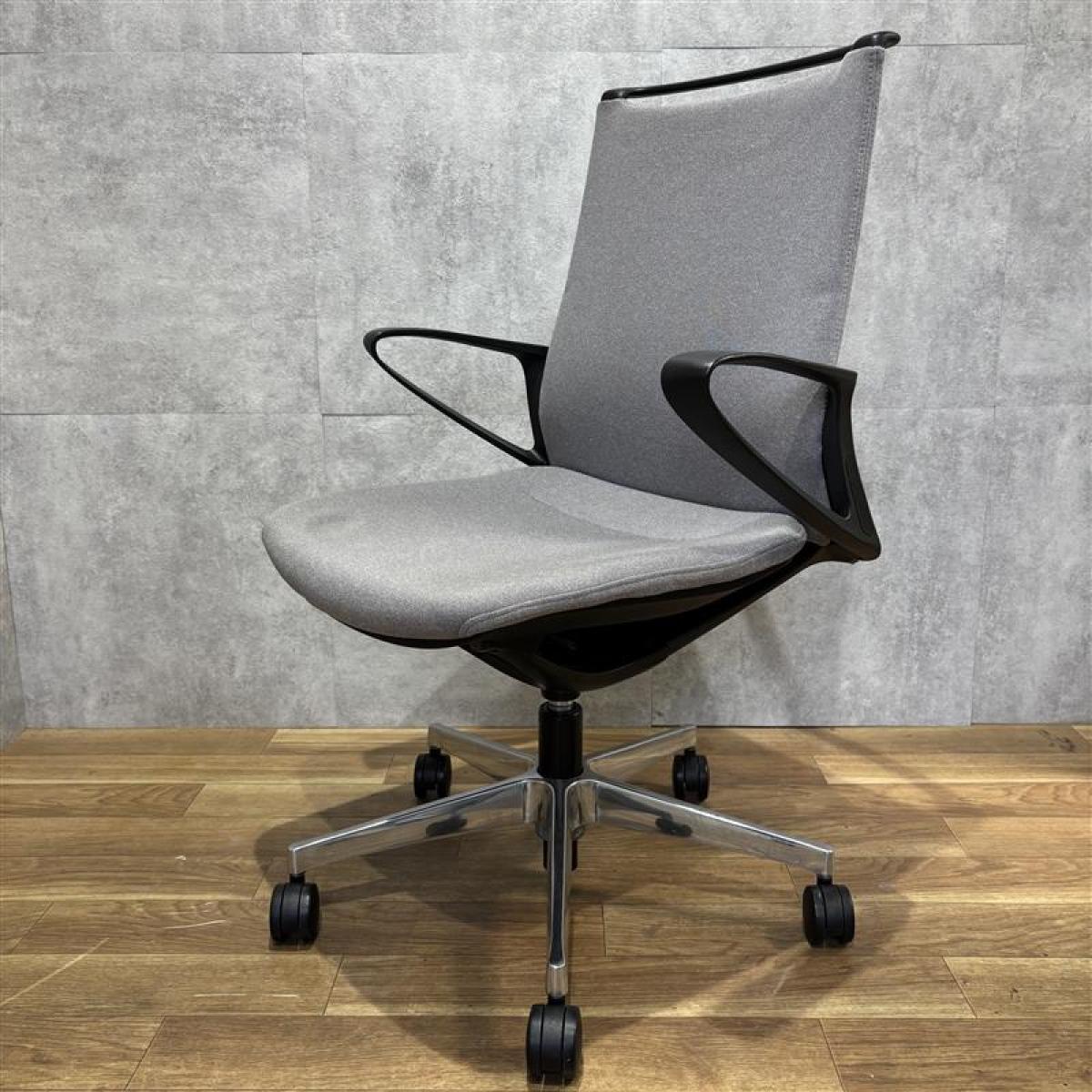 【西】オカムラ　モードチェア　グレー【福岡西店在庫】　 【チェア】【椅子】【イス】【事務椅子】【デスク】【机】
【書庫】【書棚】【棚】【ラック】【収納】【格安】【安い】【メーカー】【レイアウト変更】【模様替え】【福岡オフィス家具】【福岡中古家具】【中古事務什器】【中古チェア】【中古椅子】
                        モード
                                    中古
            