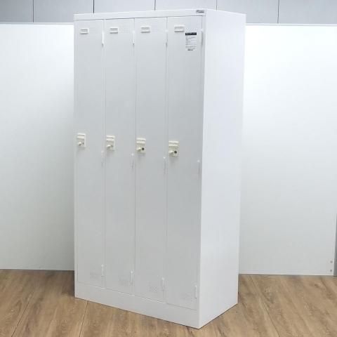 【中古】LKロッカー LK-DN4 コクヨ（KOKUYO） 4人用更衣ロッカー