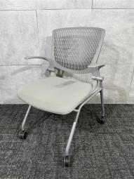 【博】オカムラの【グラータシリーズ/グレー色】
※【博多店在庫品※在庫確認必要：南店でもご案内が可能です】