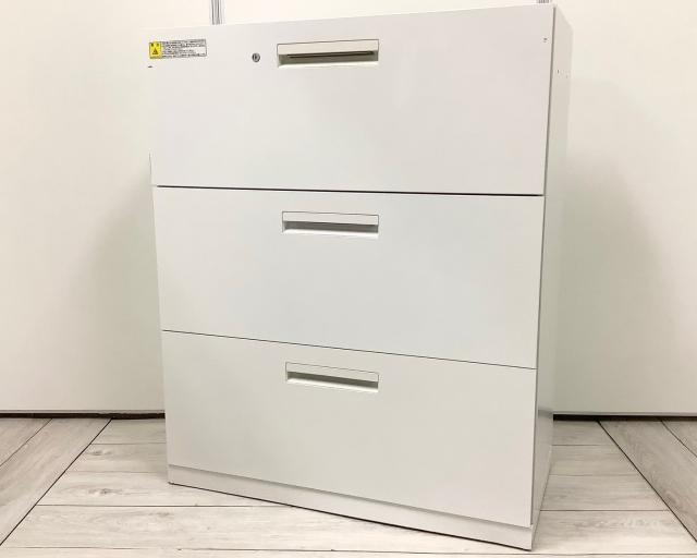 【中古】HSシリーズ HS LA-10（C）/ 5-821-7352 ウチダ（UCHIDA) ローキャビネット／ラテラル