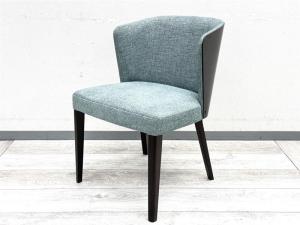 【現物写真】落ち着いた木背面×上質ファブリックの快適チェア#静岡市（葵区） #浜松市（中区） #富士市 #沼津市 #三島市