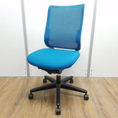 【中古】ミトラシリーズ CRSG2920E コクヨ（KOKUYO） 肘無ローバックチェア